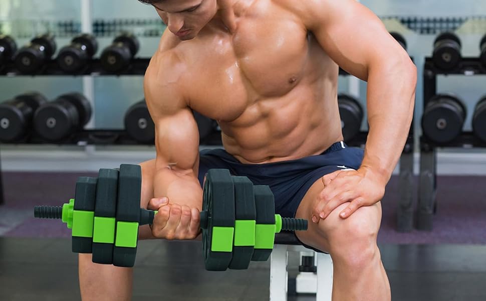 66lbs/88lbs Weight 4 in 1 Adjustable Kettlebell Set Dumbbell Set Used as Kettlebells Barbell Push up Stand for GYM Home