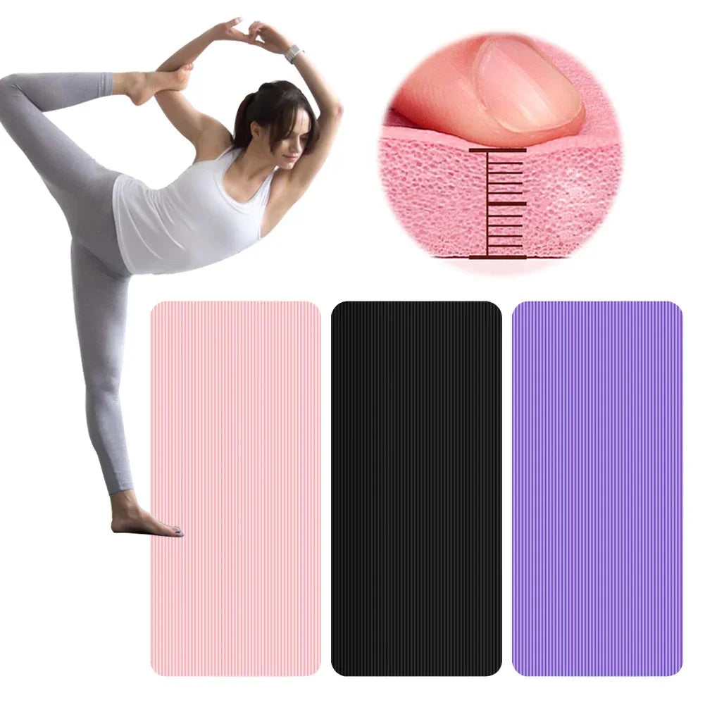 Yoga Mat Non Slip Exercise Mat Thick Solid Color Fitness Mat Yoga Workout Mat Multi- for Gym Materassino palestra Yoga knee Mat