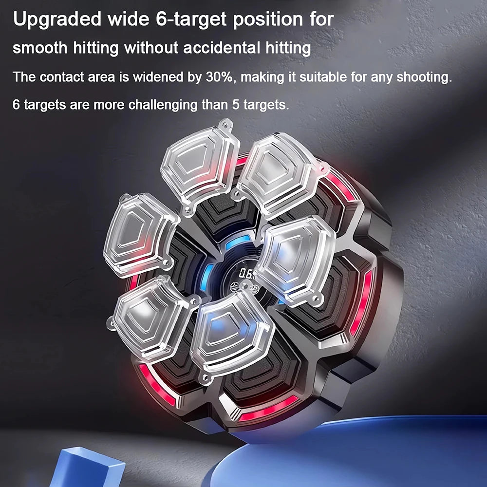 Intelligent Music Boxing Machine, Electronic Boxing Trainer, Music Workout Machine With 9 Speeds Punching Machine for Adults