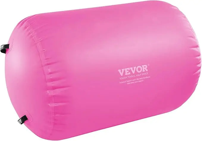 VEVOR Gymnastics Air Mat, Inflatable Track with Electric Pump, Training Mats for Home Use Gym Yoga Cheerleading Beach Park Water