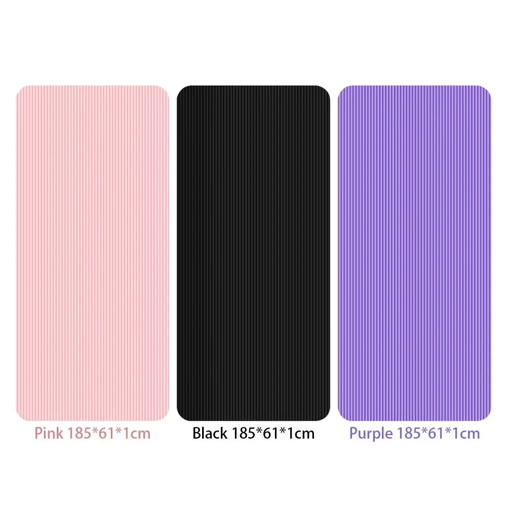 Yoga Mat Non Slip Exercise Mat Thick Solid Color Fitness Mat Yoga Workout Mat Multi- for  Gym Materassino palestra Yoga knee Mat