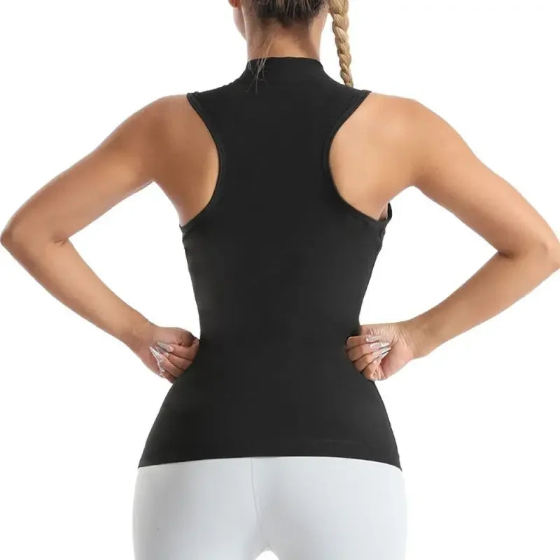 Women Gym Sauna Shaper Vest Thermo Sweat Tank Top Slimming Vest Waist Trainer Corset Fitness Workout Compression Shirt