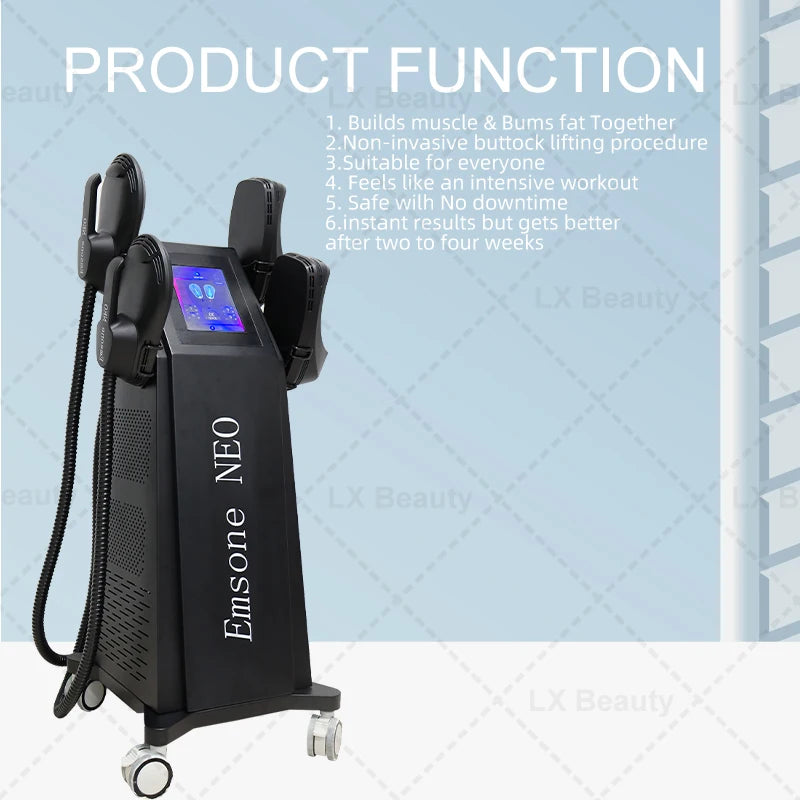 2025 Newest 15 Tesla EMS Machine 6500W Hi-emt Muscle Stimulator Body Slimming Emsone NEO NOVA AbdomenTechnology Sculpting Salon