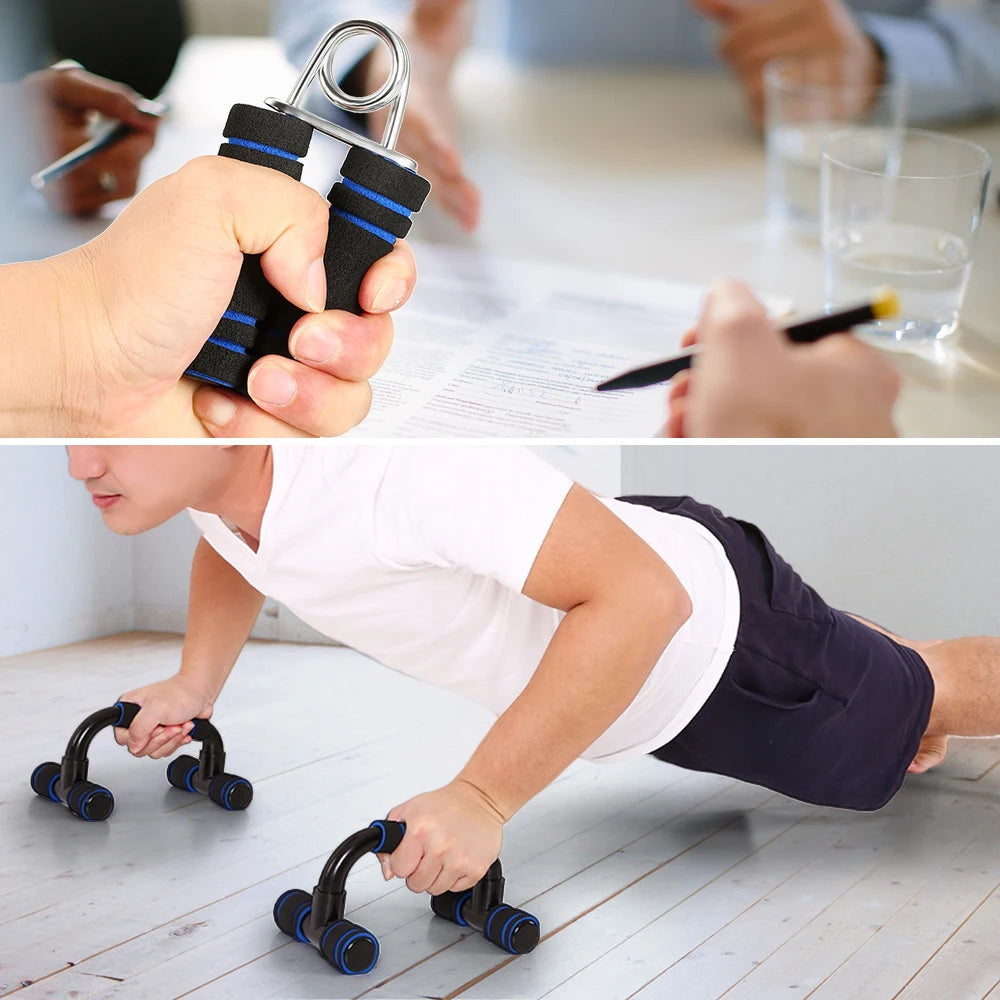 Tomshoo Gym Set Ab Roller No Noise Abdominal Wheel Ab Roller Stretch Trainer For Arm Waist Leg Exercise Gym Fitness Equipment